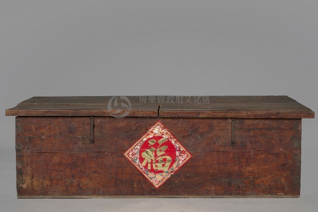素面木製眠櫃藏品圖，第1張