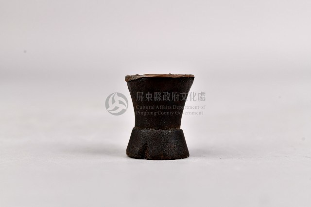臼狀素面菸斗頭藏品圖，第1張