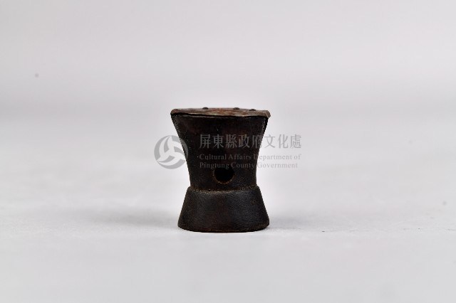 臼狀素面菸斗頭藏品圖，第3張