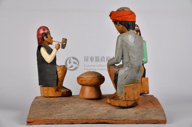 彩繪飲食人物群像藏品圖，第2張