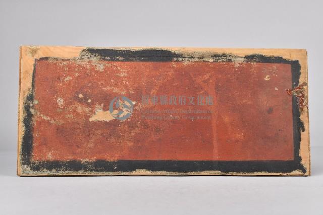 金漆戲曲人像木雕牌飾藏品圖，第2張