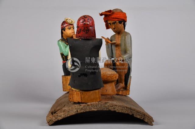 彩繪飲食人物群像藏品圖，第4張