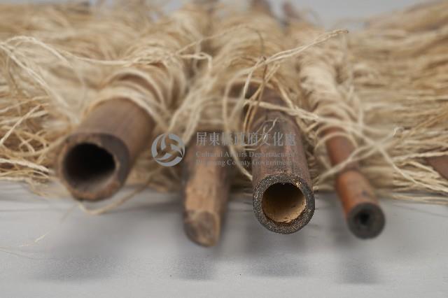 水平背帶織布用具-夾布軸及紗線藏品圖，第4張