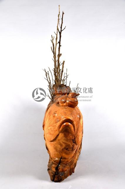 圓雕木鯉藏品圖，第4張