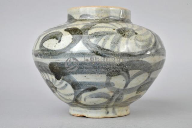 綠紋白瓷甕藏品圖，第4張