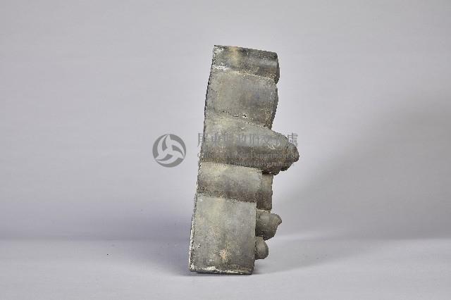 浮雕卷葉雲紋鬼瓦-1藏品圖，第4張