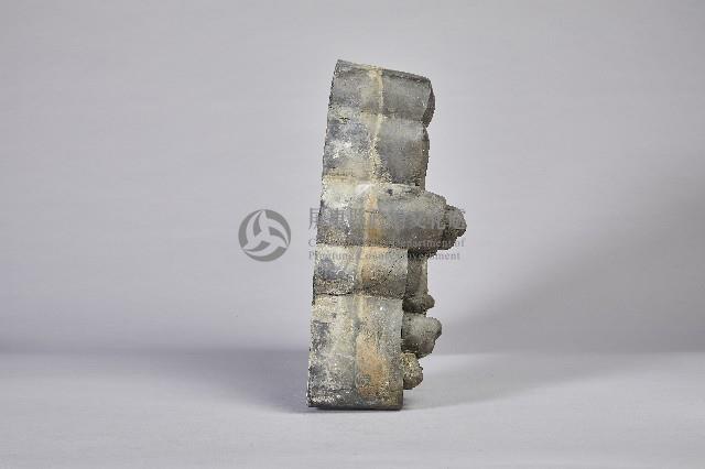 浮雕卷葉雲紋鬼瓦-2藏品圖，第4張