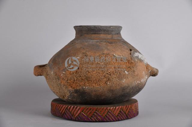 雙耳陶製煮壺藏品圖，第3張