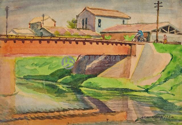 萬年溪上的鐵軌藏品圖，第1張