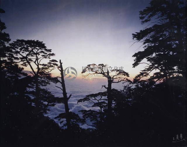 北大武山落日雲海藏品圖，第1張