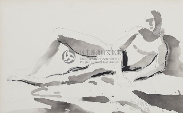 陳明輝自畫像藏品圖，第1張