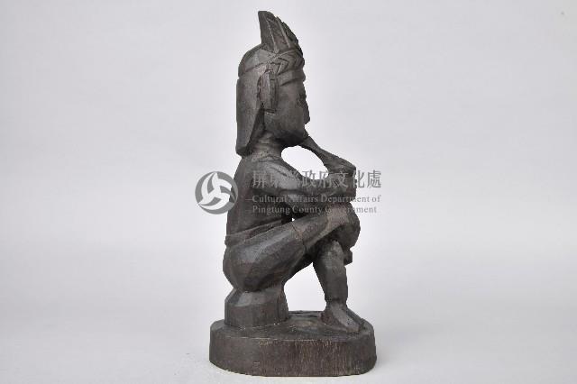 抽菸坐像木偶藏品圖，第3張