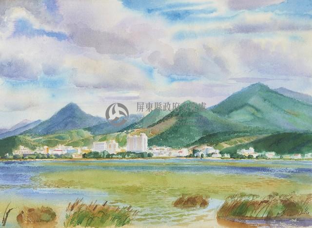 龍鑾潭藏品圖，第1張