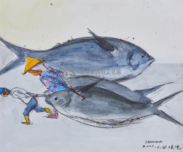 鮪魚市場藏品圖，第1張