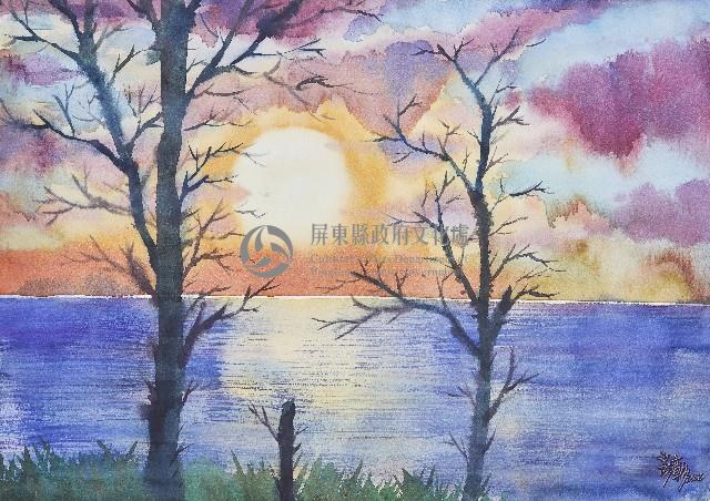 萬里桐日落藏品圖，第1張