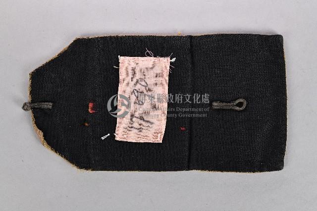 桃紅青綠刺繡雙層荷包藏品圖，第3張