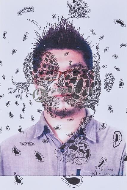 陳柏倫自畫像藏品圖，第1張