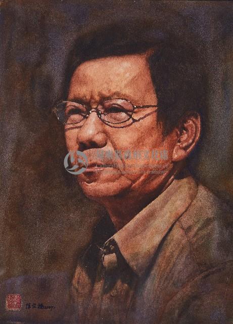 陳文福自畫像藏品圖，第1張