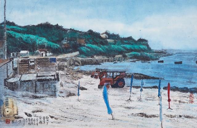 墾丁南灣海灘藏品圖，第1張