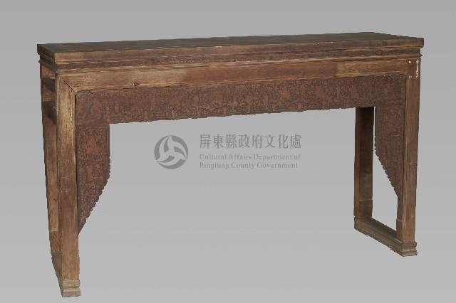 雕花卡榫式供桌藏品圖，第5張