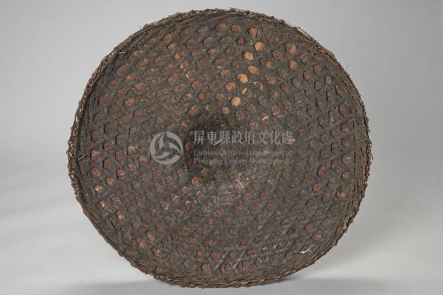 竹編斗笠藏品圖，第3張