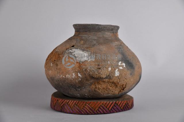 雙耳陶製煮壺藏品圖，第5張