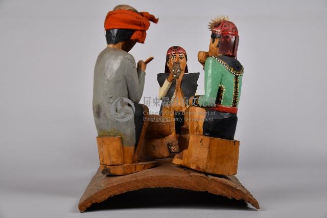 彩繪飲食人物群像藏品圖，第5張