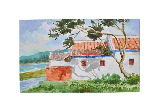 白牆樹影藏品圖，第1張