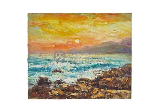 萬里桐濱海日出藏品圖，第1張