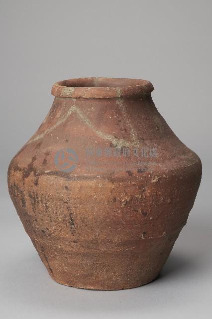 陶製紅胎醃菜甕藏品圖，第1張