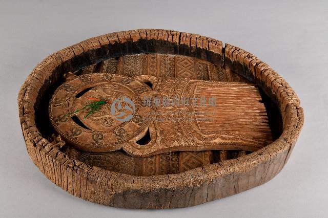 木製梳鐘藏品圖，第1張
