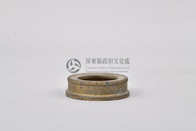 銅製點香器開關頭環狀零件-3藏品圖，第1張
