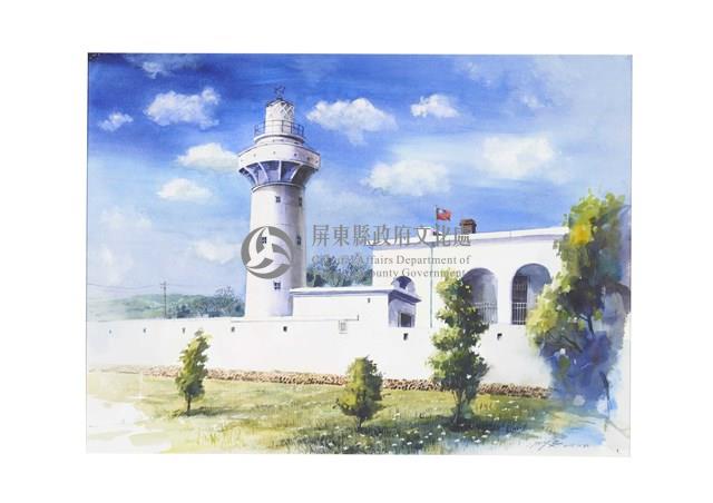藍天燈塔藏品圖，第1張
