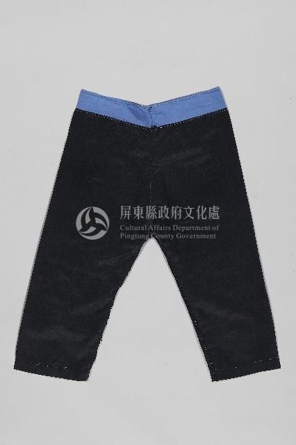 女性客家大襠褲藏品圖，第1張