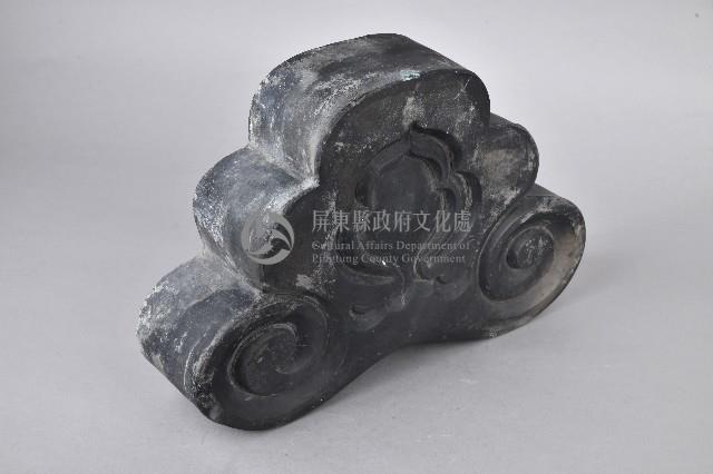 浮雕卷雲紋鬼瓦藏品圖，第3張