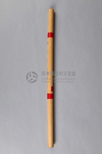 竹製單管口笛藏品圖，第2張