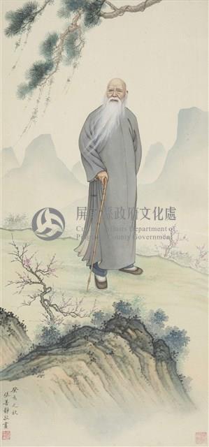 人像-張大千像藏品圖，第1張