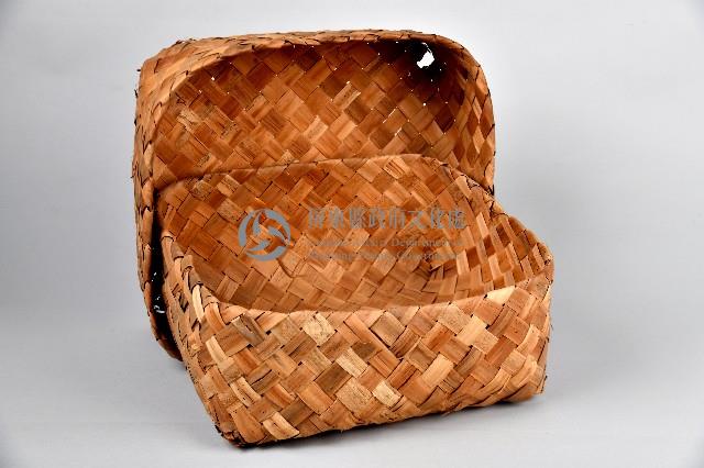 編織月桃葉製箱藏品圖，第1張
