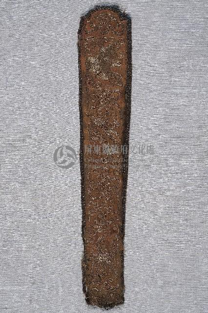 金絲如意刺繡扇袋藏品圖，第1張