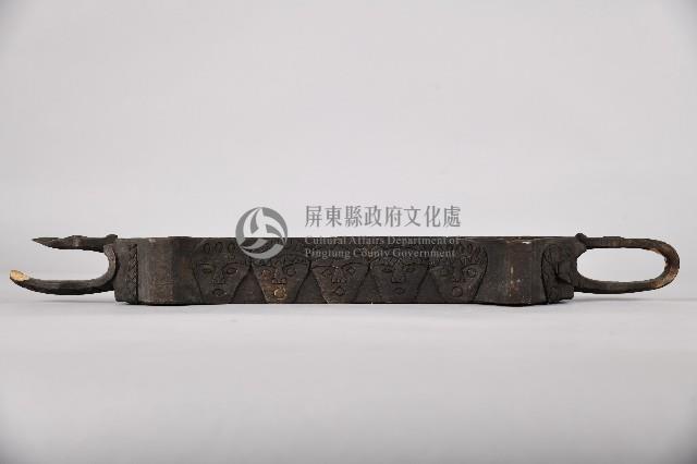 人面百步蛇木製雙連杯藏品圖，第1張