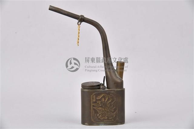 龍鳳雙筒水煙斗藏品圖，第1張