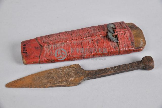 朱漆刀藏品圖，第1張