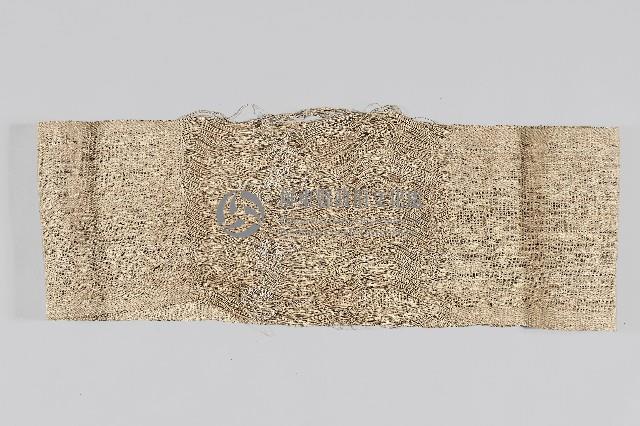 平織環狀麻布藏品圖，第1張