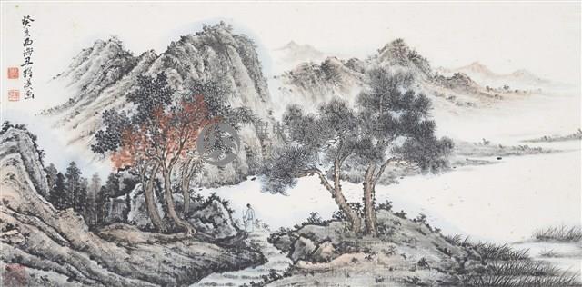 山水藏品圖，第1張