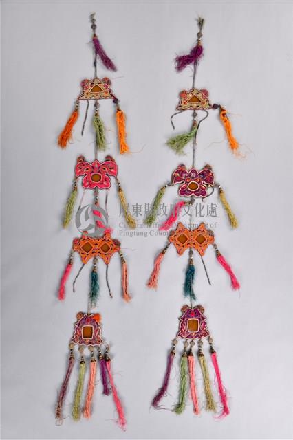 刺繡彩墜床飾藏品圖，第1張