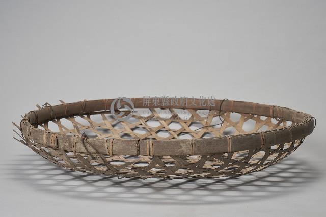 竹編籮筐藏品圖，第1張