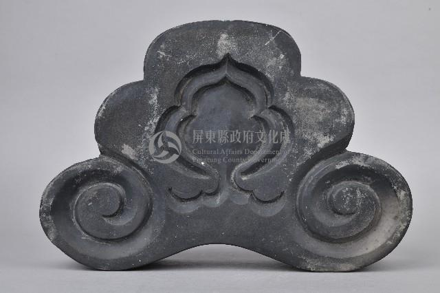 浮雕卷雲紋鬼瓦藏品圖，第1張