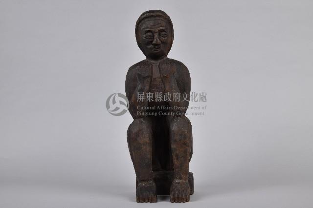 坐像人偶藏品圖，第1張