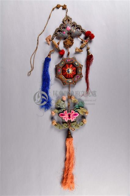 太極八卦彩墜床飾藏品圖，第2張