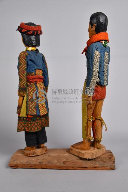 原住民常服男女性立像人偶藏品圖，第3張